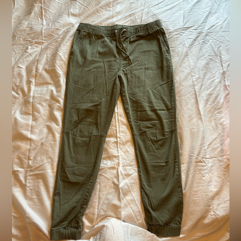 Green joggers in size large from Empyre, the Zoomies brand.